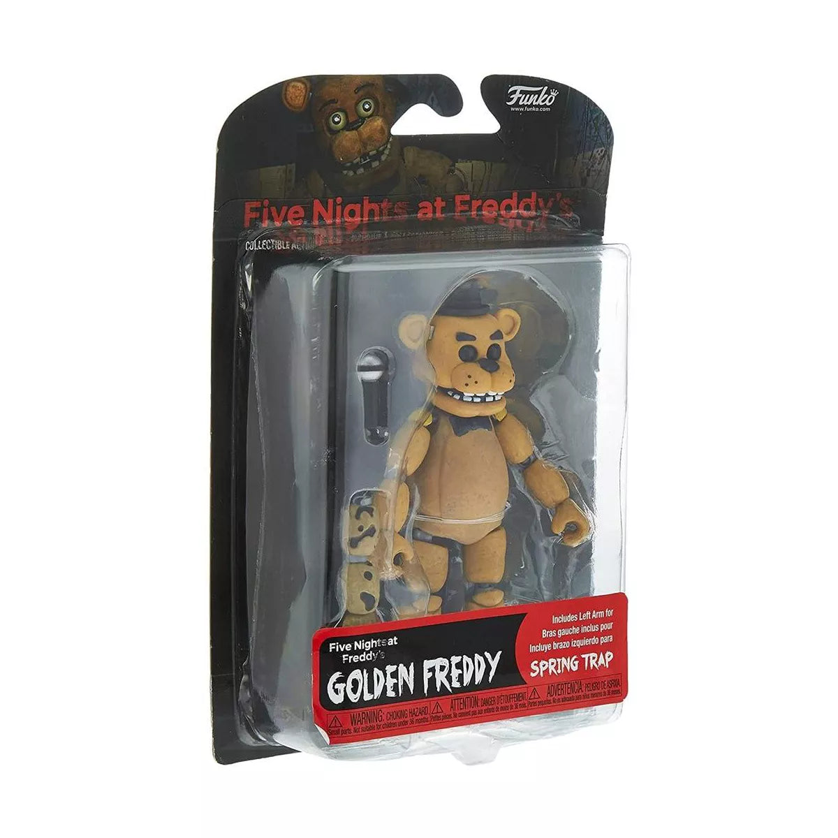 Funko Five Nights at Freddy'S POP Articulated Golden Freddy Action Figure, Multicolor, 5.5 Inches