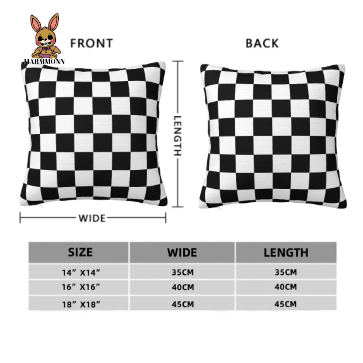 W. Afton Decorative Cushion Case for Car/Pillow