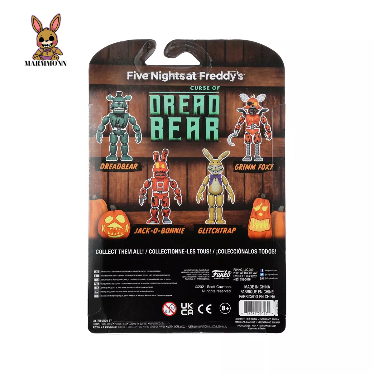Funko Action Figure: Five Nights at Freddy'S (FNAF) Dreadbear - Captain Foxy