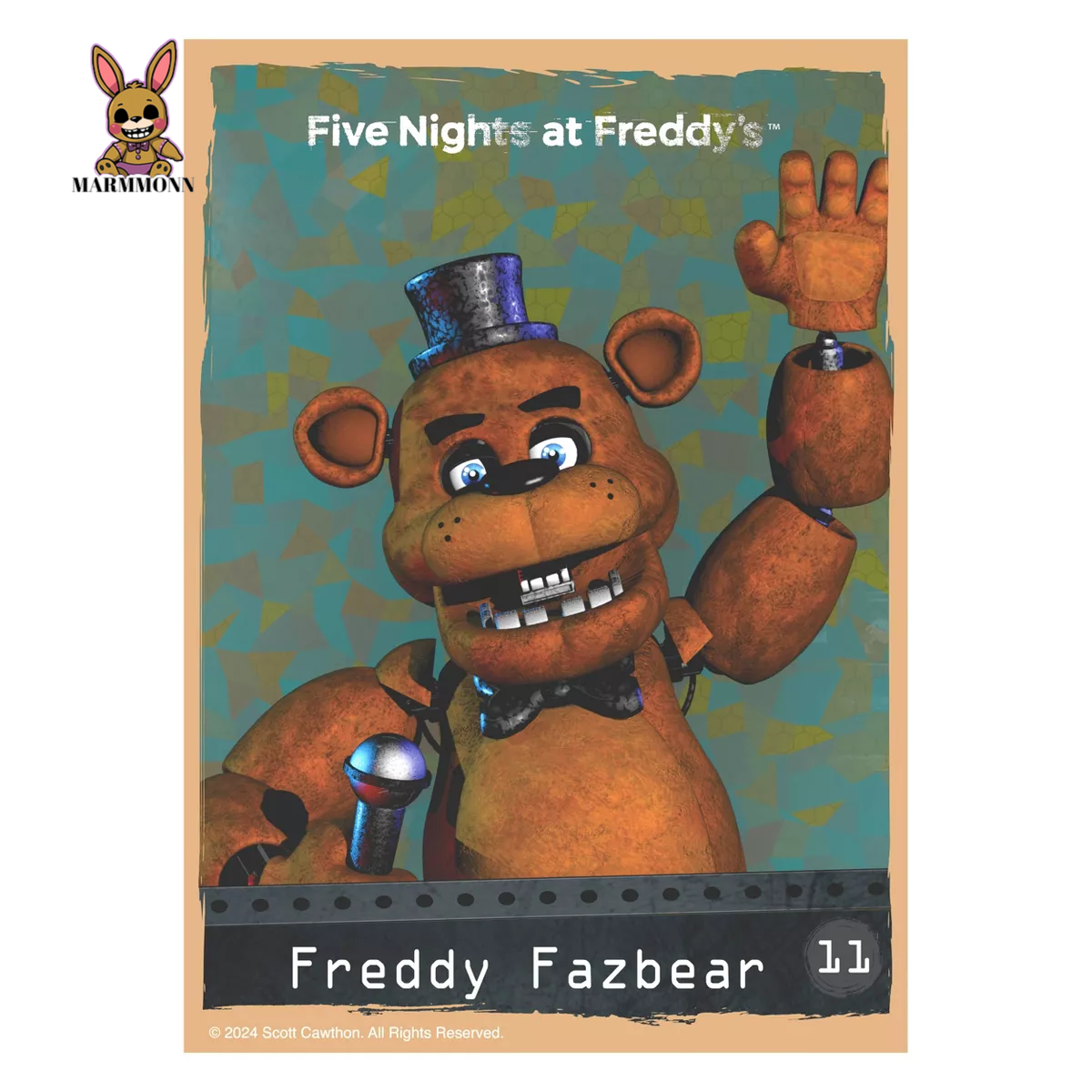 Five Nights at Freddy's Animatronic Freddy FULL SET 